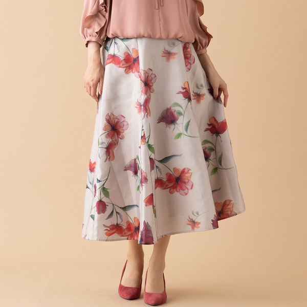 スズランチュール刺繍スカート | ローズティアラ(Rose Tiara