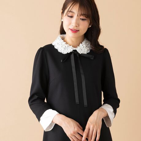 花襟ワンピース | ローズティアラ(Rose Tiara) | マルイウェブチャネル 