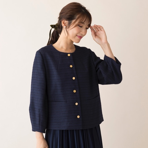 ローズティアラ(Rose Tiara) レディース ノーカラージャケット の一覧