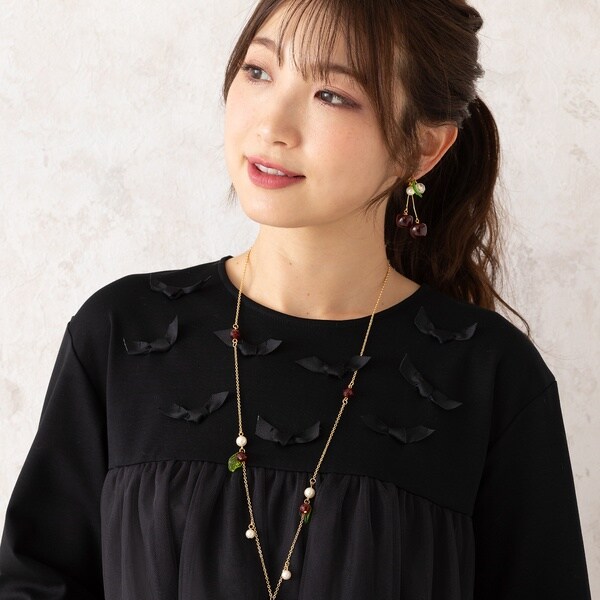 ソロモンサクラさま　ローズティアラ　ペプラム切替カットソー　46 新品 ソロモンサクラさま ローズティアラ ペプラム切替カットソー 46 新品