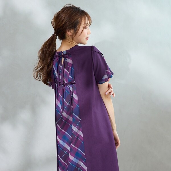 46.50大きいサイズ ローズティアラ 新品24200円♡バイカラー