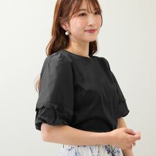 【大人気追加】【手洗いOK】ボリューム袖カットソー
