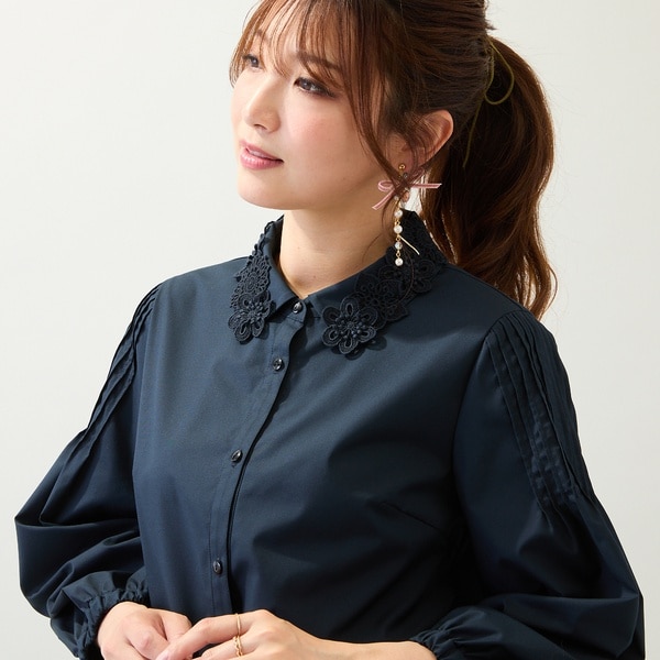 【専用】No.1428 ローズティアラ50フレア袖カットソーブラック Rose Tiara｜ローズティアラのTシャツ/カットソー通販 - ZOZOTOWN