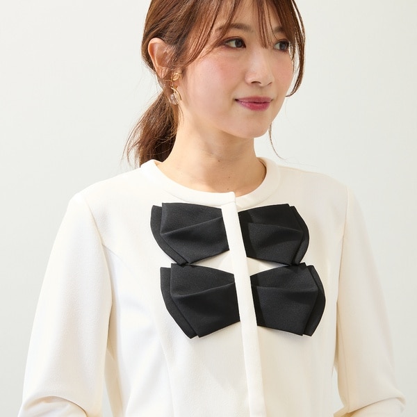 ローズティアラ(Rose Tiara) レディース ノーカラージャケット