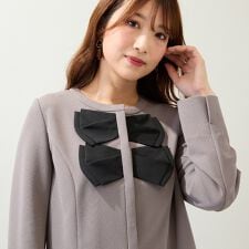 【UVカット】ダブルリボンジャケット