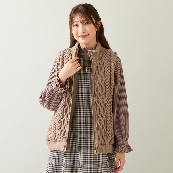 ボーラー刺繍ロングマウンテンパーカー | ローズティアラ(Rose