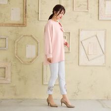 ローズティアラ(Rose Tiara)の【大人気アイテム】【UVカット/伸縮性◎】リボンレギンスパンツ