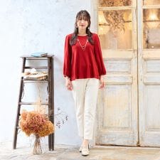 【人気アイテム】【蓄熱保温】ウーリッチウォームセンタープレスパンツ