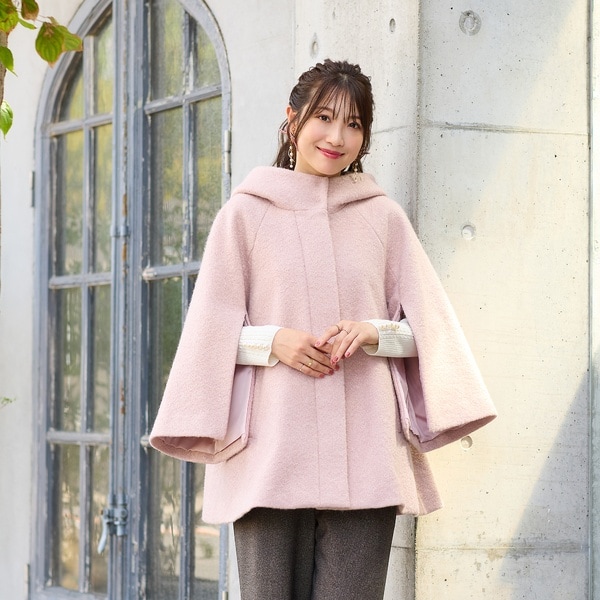 2WAY】ポンチョコート | ローズティアラ(Rose Tiara) | マルイウェブ