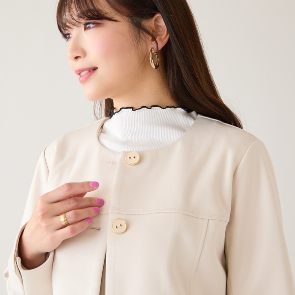 ローズティアラ(Rose Tiara) レディース ノーカラージャケット の一覧