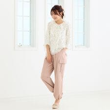 【撥水】スカラポケットカーゴパンツ