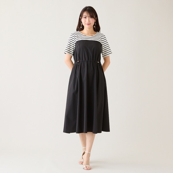 ビスチェドッキングドロストワンピース | ローズティアラ(Rose Tiara