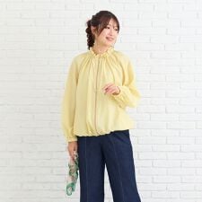 【撥水/UVカット/接触冷感】シアーブルゾン