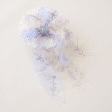 コード刺繍グラデーションストール