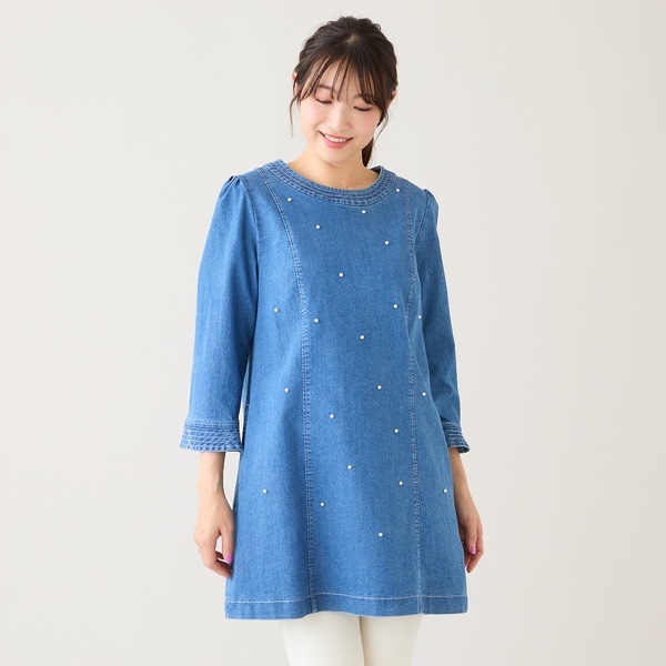 【ローズティアラ】美品 大きいサイズ 46ワンピース チュニック リボン ウール 新作】大人気ワンピースが本日入荷 | Rose Tiara【ローズティアラ】