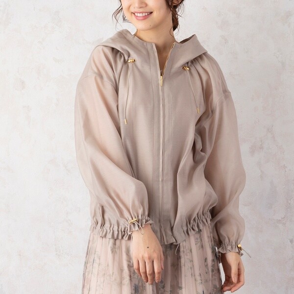 ローズティアラ Rose Tiara オーバーサイズシアーブルゾン レディース