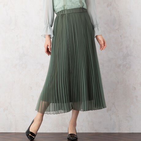 マットオーガンジープリーツスカート ローズティアラ Rose Tiara ファッション通販 マルイウェブチャネル To605 151 22 01