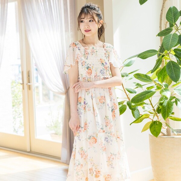 シャーリングワンピース | ローズティアラ(Rose Tiara) | マルイウェブ