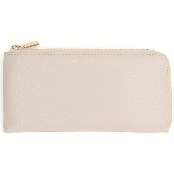 ナチュラル ビューティー】NATURAL BEAUTY グラス ラウンドファスナー