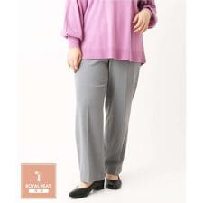 エウルキューブ(eur3)の【大きいサイズ】ロイヤルヒートストレートパンツ
