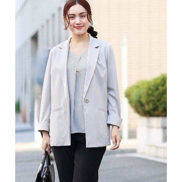 アンタイトル定番機能性スーツ/ストレッチ】カトレアジャージ テーラードジャケット 楽天市場】【定番機能性スーツストレッチ】カトレアジャージ