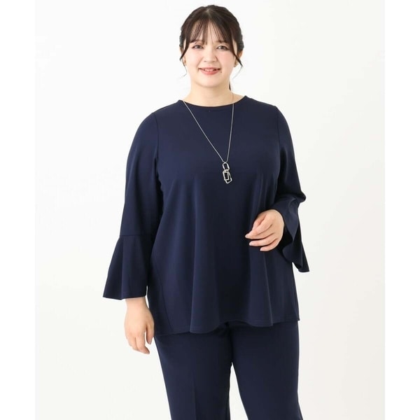 大きいサイズ/11号サイズあり/セットアップ対応】カットジョーゼット