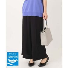 【大きいサイズ/接触冷感】カノコセンタープレスパンツ