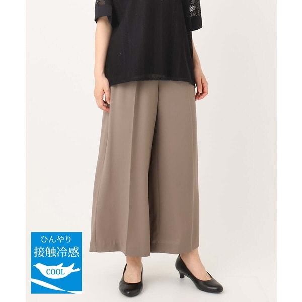 大きいサイズ/接触冷感】カノコセンタープレスパンツ | エウルキューブ