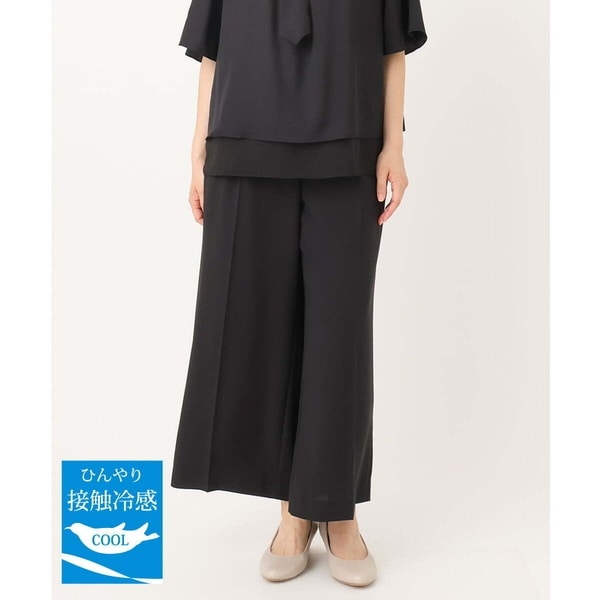 【大きいサイズ/接触冷感】カノコセンタープレスパンツ