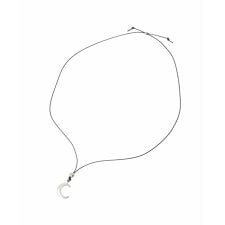 三日月モチーフメタルトップネックレス