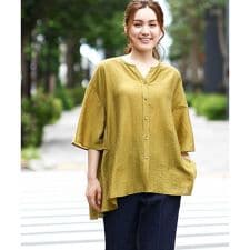 【大きいサイズ/LAVEANGE×eur3】バックフレアチュニック