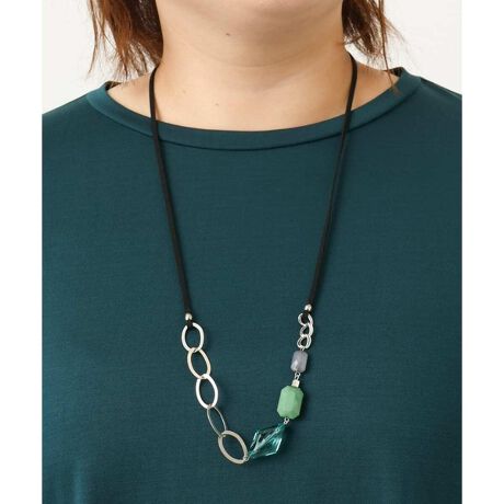 [^ԁFOZ2JA26039]p`̃p[cƃ`F[̑gݍ킹Ń{[o~bNXp[c̃lbNXB VvȂmɍ킹ĂƃX^CÕANZgɂȂ؂₩ȈۂɂĂ܂B XG[h̃R[h^CvȂ̂Ōy₩Ń`F[⃁bLȕɂ߂łB ANZT[p[cEiȂǂ̋ɉ܂܂Ăꍇ܂B ȂqlɓꂽĈݍ񂾂肵Ȃ悤ɁAgpۊǂ̍ۂ͌dɂӂB