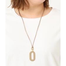 2WAYオーバルネックレス
