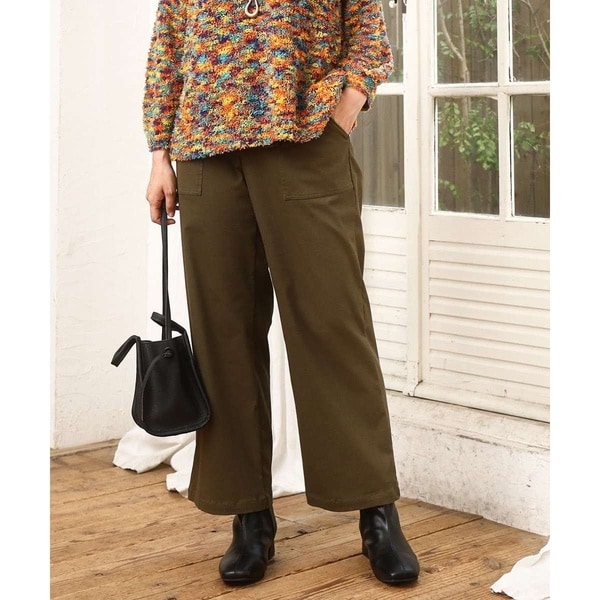 エウルキューブ] WEB先行販売【大きいサイズ】 ストレートデニム