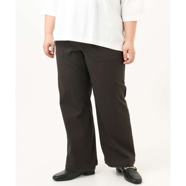 コットンリネンストレッチ ベイカー パンツ | 23区(23KU