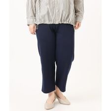 エウルキューブ(eur3)の【大きいサイズ】ポンチストレートパンツ