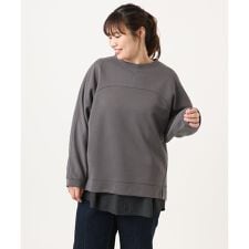 エウルキューブ(eur3)の【大きいサイズ】ダンボールスウェットプルオーバー