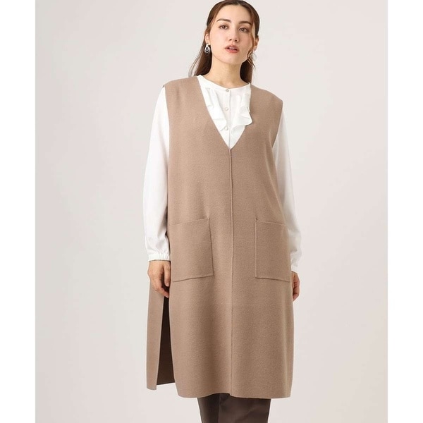 WEB限定】ライトウールバルキー ニット ベスト | 23区(23KU) | マルイ