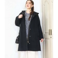 エウルキューブ(eur3)の【大きいサイズ】ライトカシミヤウールコート