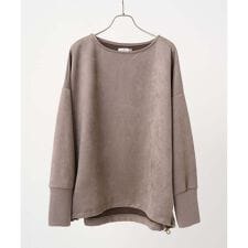エウルキューブ(eur3)の【大きいサイズ】ダンボールスエードプルオーバー