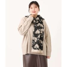 ハート柄ストール