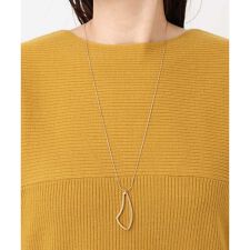 エウルキューブ(eur3)のマットメタルワントップモチーフネックレス