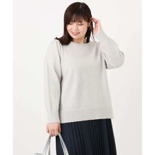 【大きいサイズ/a.v.v×eur3】ラメスパンコールニット