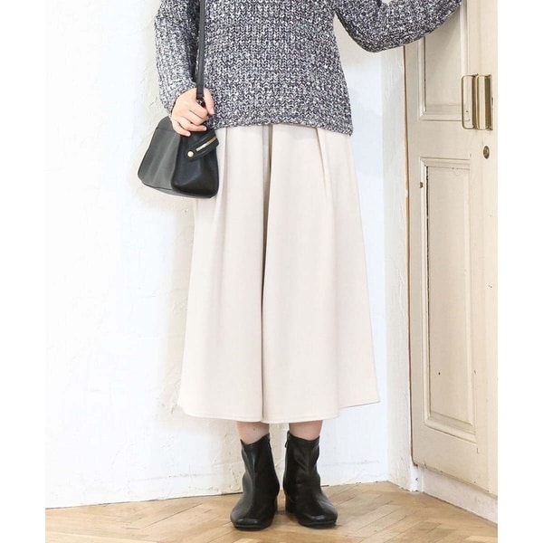 小さいサイズ】リネンライクドライイージーワイドパンツ | ヒロコビス