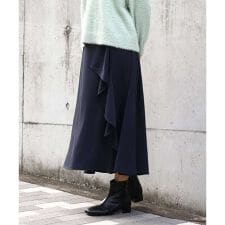 【大きいサイズ】ラッフルスカート