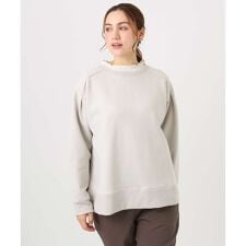 【大きいサイズ/a.v.v×eur3】ラメ裏起毛スウェットプルオーバー