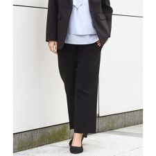 【大きいサイズ/11号サイズあり】Wクロスストレートパンツ