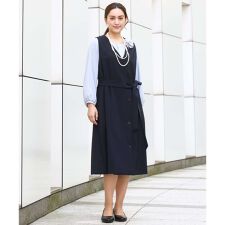 【大きいサイズ】Wクロス2WAYワンピース