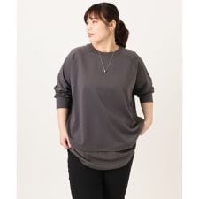 【大きいサイズ】ドッキングプルオーバー