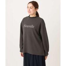 【大きいサイズ】ロゴスウェットライクプルオーバー